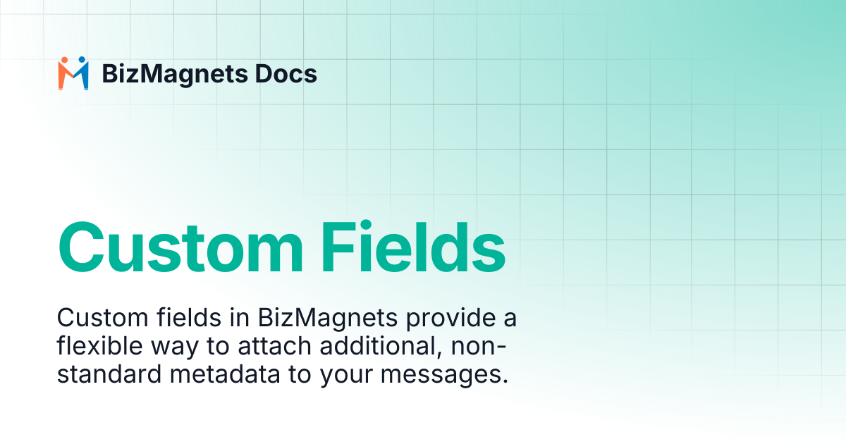 Custom Fields | BizMagnets Docs
